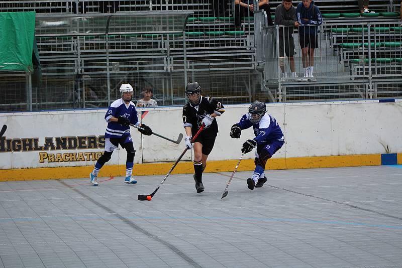 Hokejbalová liga žen - turnaj v Prachaticích.