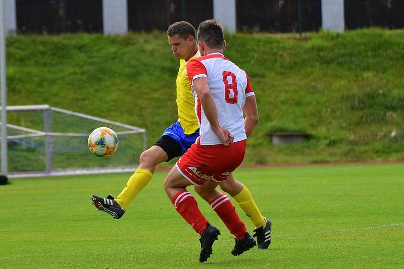 Fotbalová A třída: Vimperk - Semice 3:1.