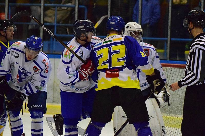 Vimperští hokejisté narazí ve čtvrtfinále play off na Veselí nad Lužnicí.