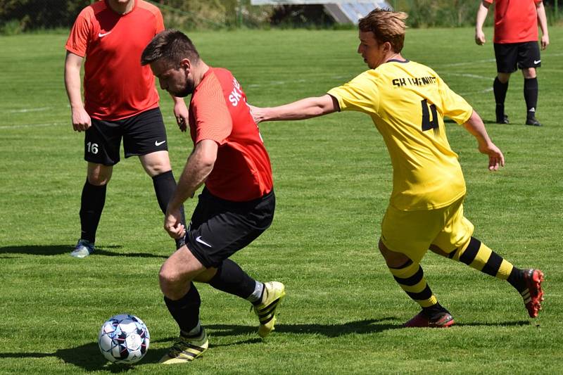 Fotbalová I.B třída: Vacov - Lhenice 1:1 (0:0).