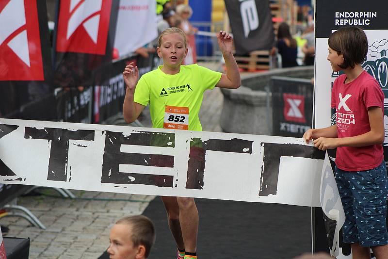 Předehrou evropskému šampionátu xterra triatlonu v Prachaticích byly závody dětí.