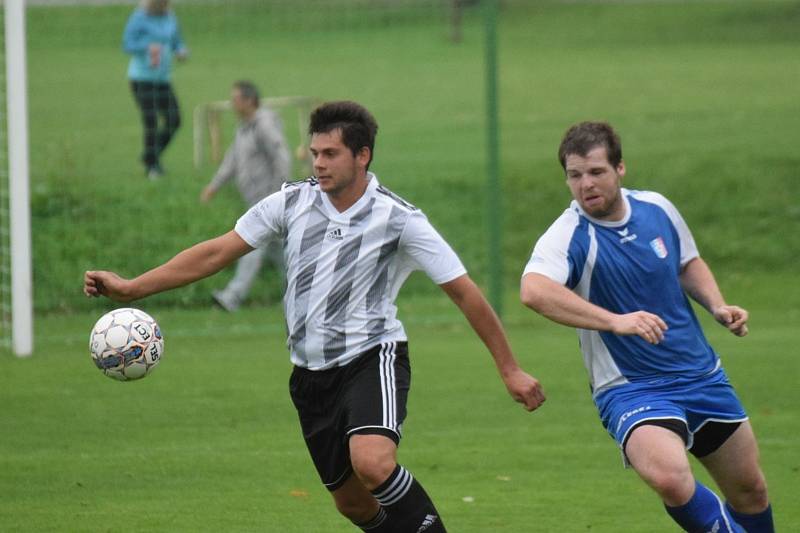 Fotbalový OP Prachaticka: Vacov B - Šumavské Hoštice 4:1.