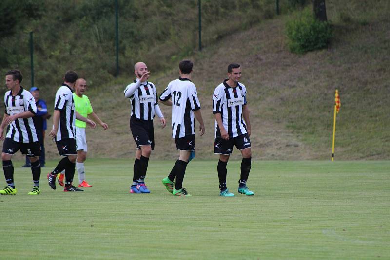 Fotbalová I.B třída: Stachy - Dražejov 2:1.