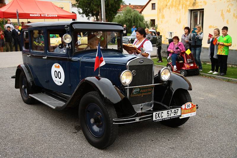 Automobily South Bohemia Classic projely také obcí Vitějovice.
