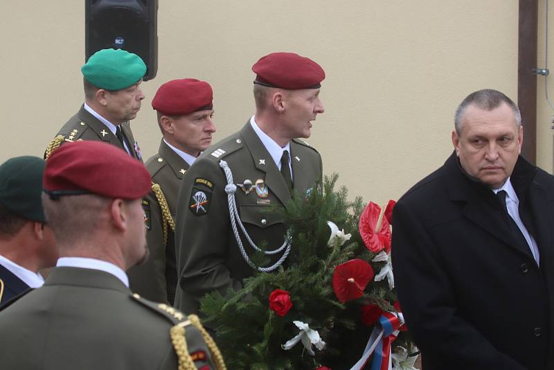 Pohřeb Tomáše Procházky v jeho rodných Prachaticích.