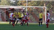 Fotbalová A třída: Lhenice - Olešnice 1:3.