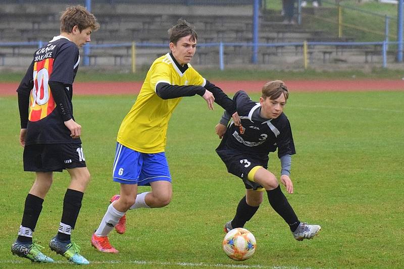 KP starší žáci: Šumavan Vimperk - Junior Strakonice 4:2 (2:1).