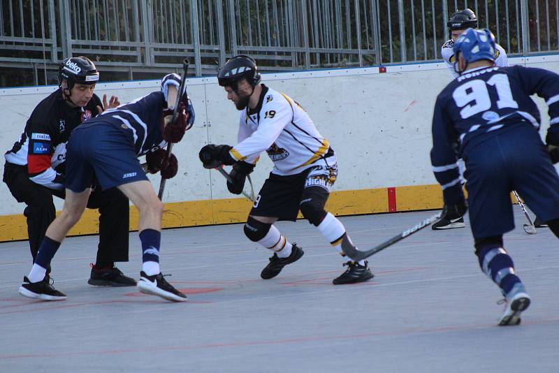 EL hokejbalistů: HBC Prachatice - HBC Kladno 3:0 (1:0, 1:0, 1:0).