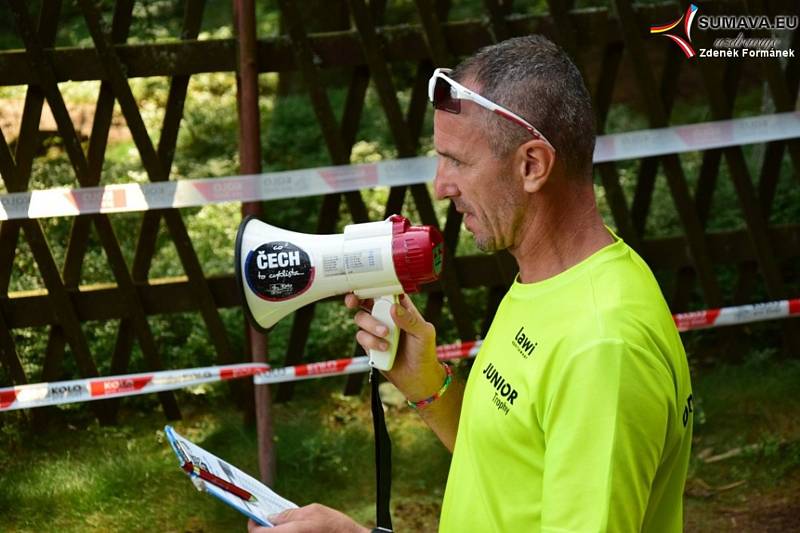 Bikeři zdolávali 21. Šumavský MTB maraton. Foto: Zdeněk Formánek