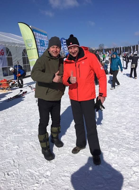 Šumava o víkendu žila dalším ročníkem Šumavského skimaratonu.