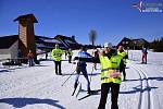 V rámci 24. ročníku ČT Šumavského skimaratonu absolvovali závodníci v sobotu volnou techniku a v neděli klasiku.