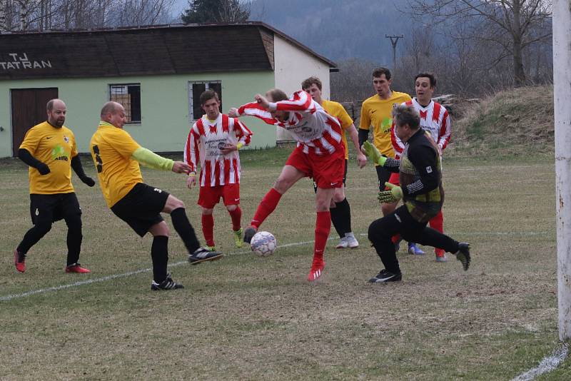 Fotbalový OP Prachaticka: Volary - Lhenice B 4:1.