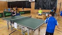 Vimperští stolní tenisté uspořádali krajské bodovací turnaje pro kategorie U11 a U13.