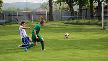 Fotbalová A třída: Vodňany - Lažiště 0:6.