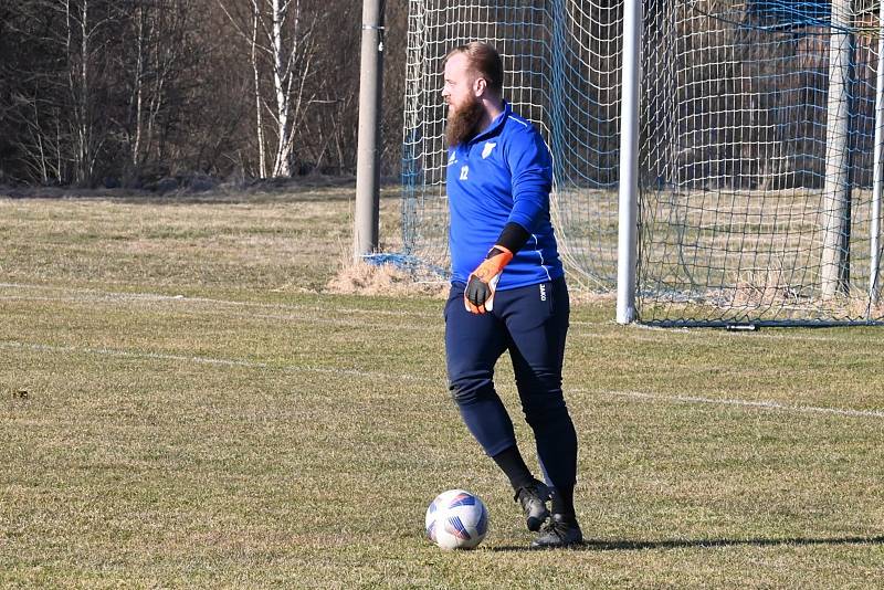 Fotbalová příprava: Šumavan Vimperk - Sokol Stachy 3:0 (3:0).