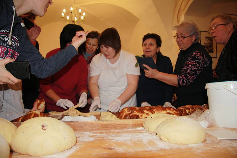 Prachatické muzeum provoněly vánočky.