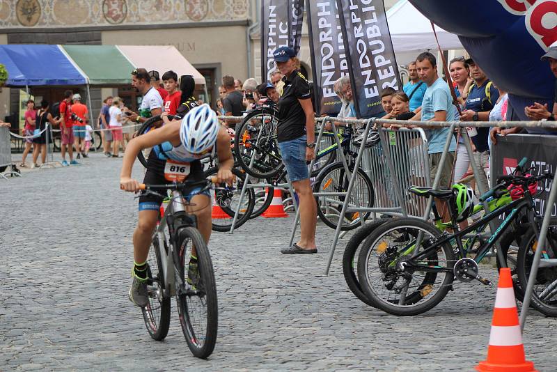 Předehrou evropskému šampionátu xterra triatlonu v Prachaticích byly závody dětí.