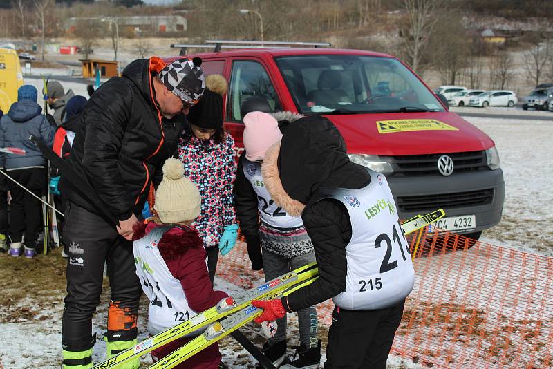 Lyžařský nábor přilákal na Vodník přes dvě stovky dětí ze základních škol.