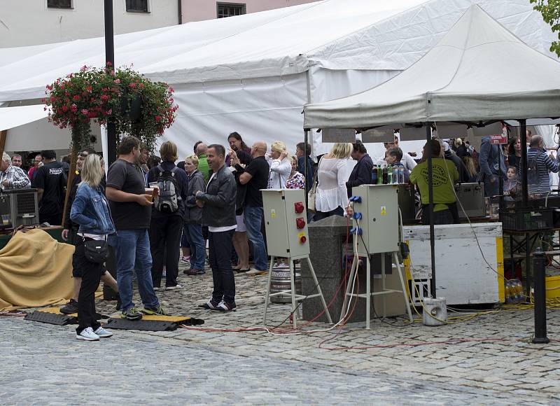 Přes dvě desítky druhů piva mohli ochutnávat návštěvníci prachatického Festivalu piva.