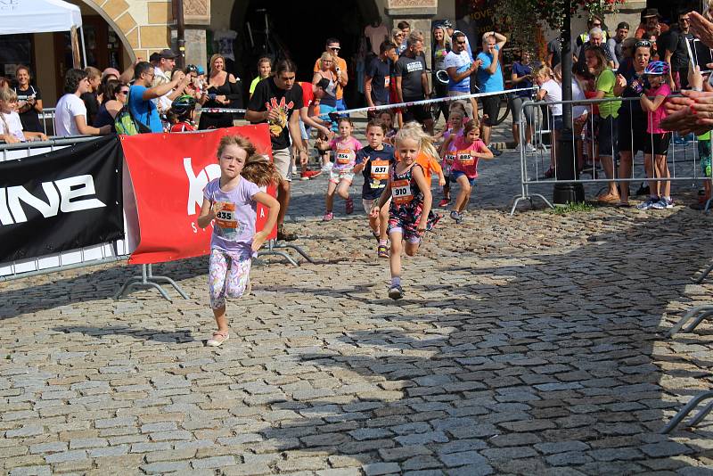 Předehrou evropskému šampionátu xterra triatlonu v Prachaticích byly závody dětí.