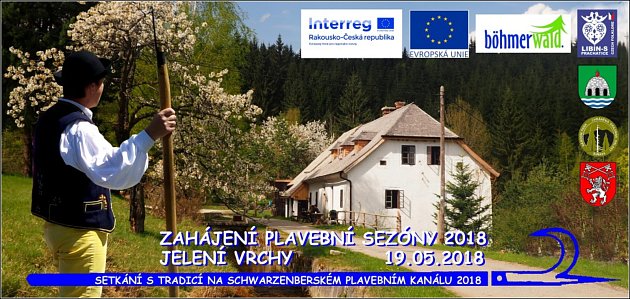 V sobotu 19. května začíná 21. sezona plavení dřeva na Schwarzenberském plavebním kanále na Jeleních Vrších.