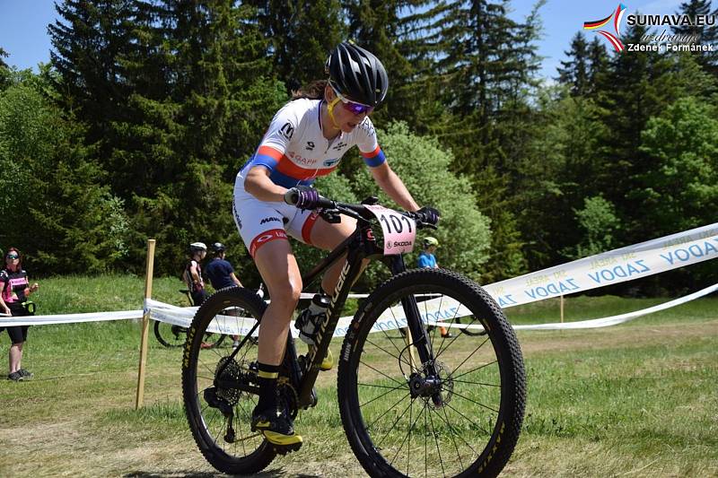 Zadov hostil další díl Českého poháru cross country horských kol.