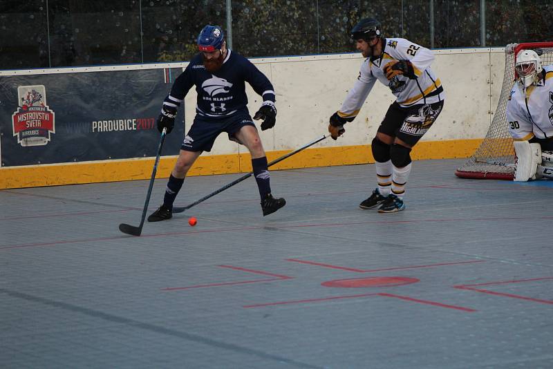 EL hokejbalistů: HBC Prachatice - HBC Kladno 3:0 (1:0, 1:0, 1:0).