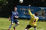 Fotbalová exhibice: Blaník Strunkovice nad Blanicí - HC Motor ČB 3:3 (1:1).