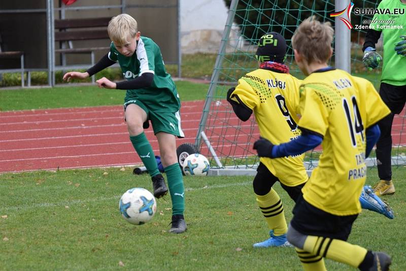 KP mladší žáci: Prachatice - Vimperk 7:0. Foto: Zdeněk Formánek