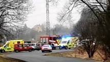 Na křižovatce u Stopařky u Vitějovic na Prachaticku se v pondělí ráno srazila tři auta.