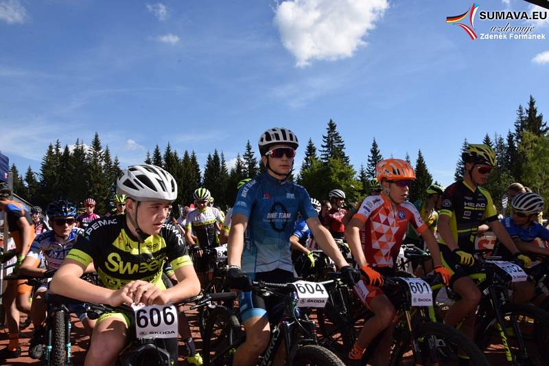 Zadov hostil další díl Českého poháru cross country horských kol.