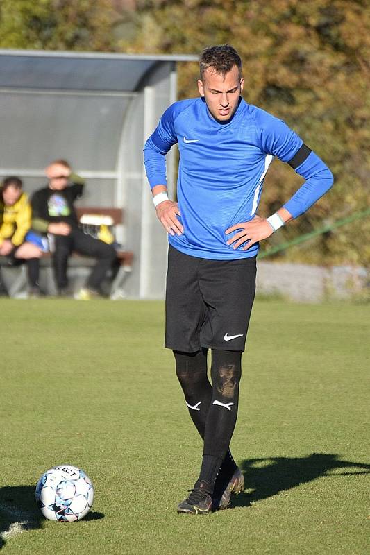 Fotbalová I.B třída: Vacov - Bělčice 0:1.