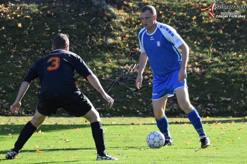 Fotbalový OP Prachaticka: Vacov B - Volary 5:2.