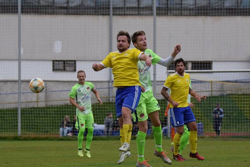 Fotbalová I.A třída: Šumavan Vimperk - SK Planá 1:0 (1:0).