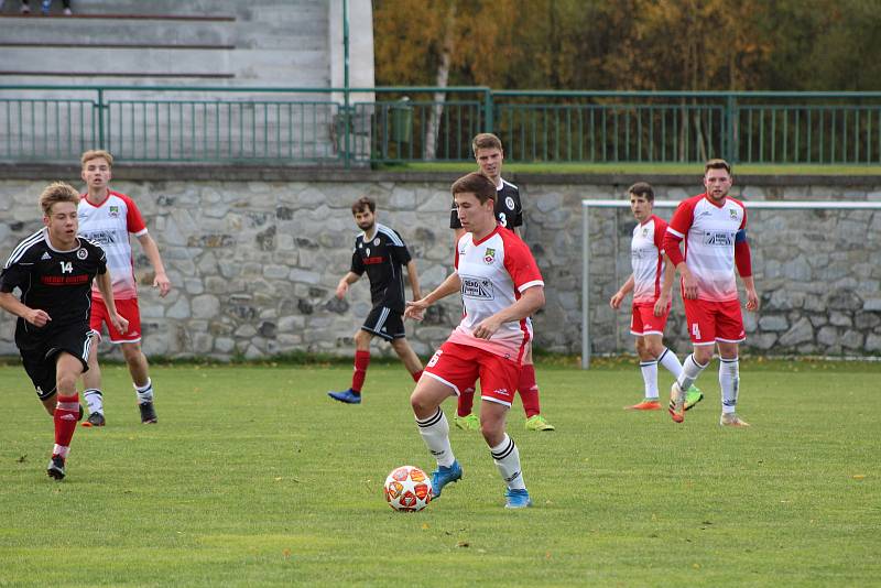 Fotbalová A třída: Prachatice B - Trhové Sviny 0:4.