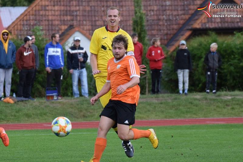 Fotbalová I.A třída: Vimperk - Lhenice 1:1.