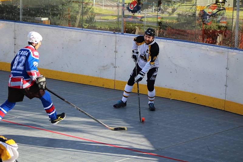 Hokejbalová II. liga jih: HBC Prachatice B - HBC Rosa ČB 5:2.