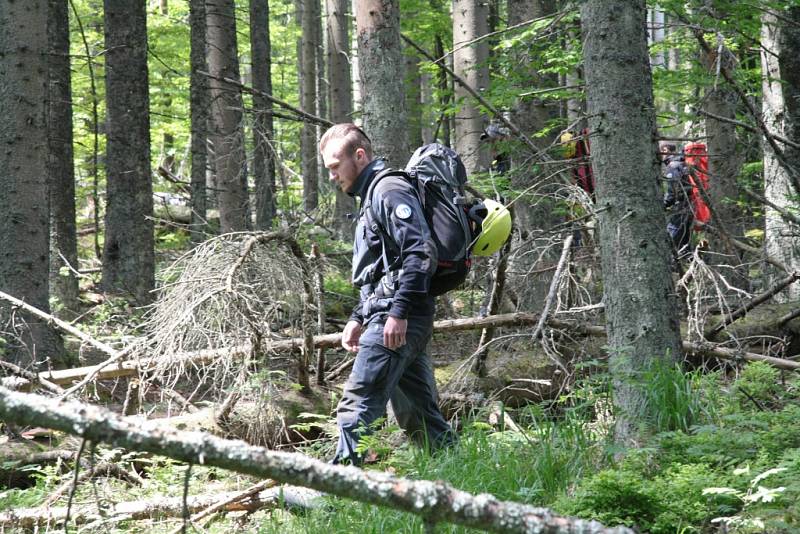 Oblast Národního parku Šumava od Nového Údolí přes Vltavskou cestu k Nové Peci až po Plešné jezero se ve čtbrtek stala místem pátrání po dvanácti ztracených účastnících nelegálního závodu. Naštěstí se jednalo o součinnostní cvičení záchranných složek.