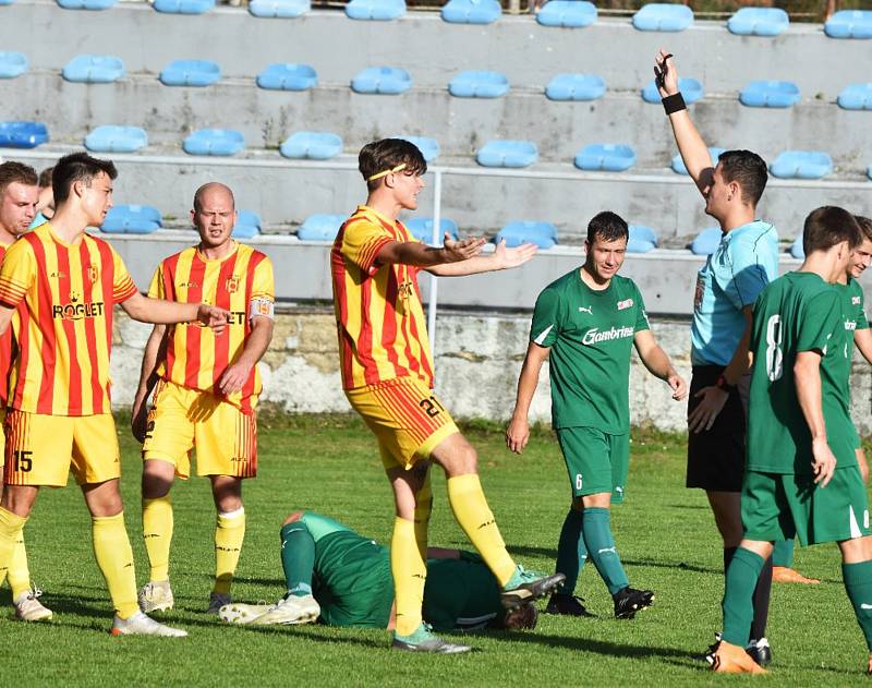 Fotbalový krajský přebor: Strakonice - Lažiště 0:0.