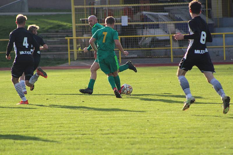 Fotbalový KP: Tatran Prachatice - FC ZVVZ Milevslko 0:2 (0:1).