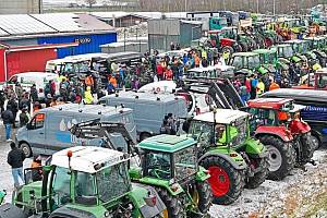Nedávné setkání zemědělců ve Waldkirchenu.