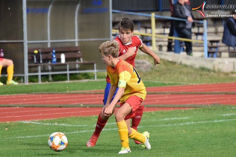 KP starších žáků: Vimperk - Meteor Tábor / Větrovy 13:1.