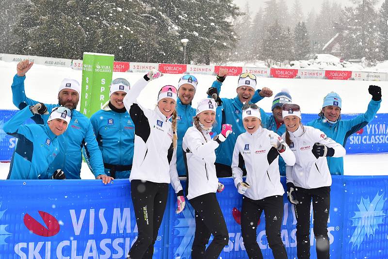 Andrea Klementová jezdí již třetí sezonu závody Visma Ski Classics v barvách Vltava Fund Ski Teamu.