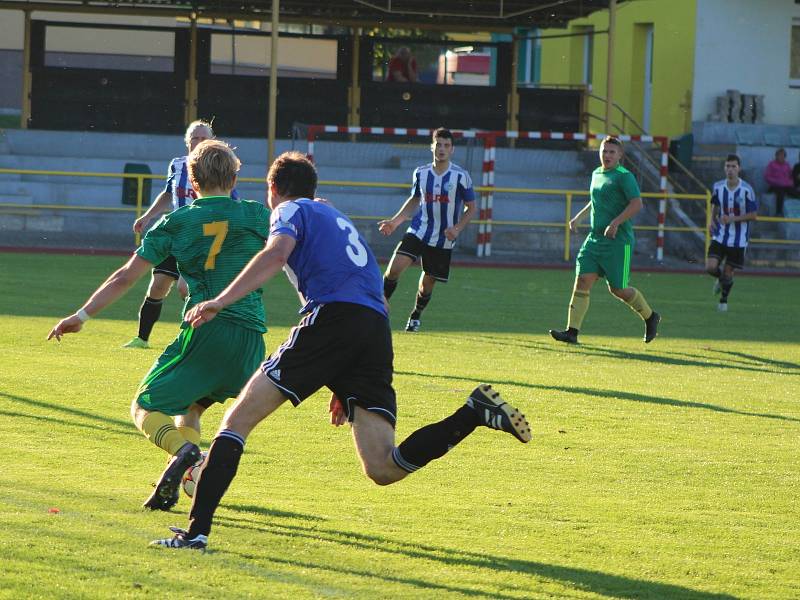 Fotbalový KP: Prachatice - Blatná 2:0.