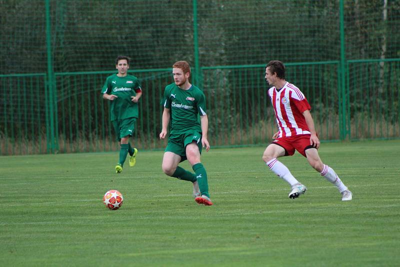 Fotbalový KP: Lažiště - Blatná 6:1.