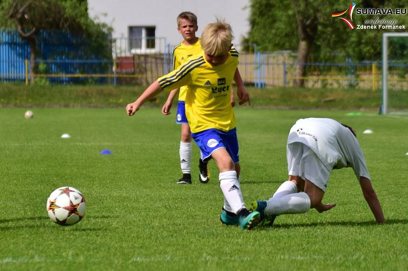 Vimperské přípravky soupeře jasně přehrávaly.