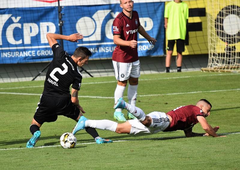 Dynamo Č. Budějovice - Sparta Praha 0:2 (0:2).