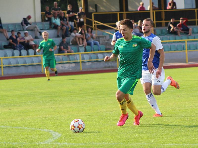 Fotbalový KP: Tatran Prachaice - Třeboň 3:2 (3:1).