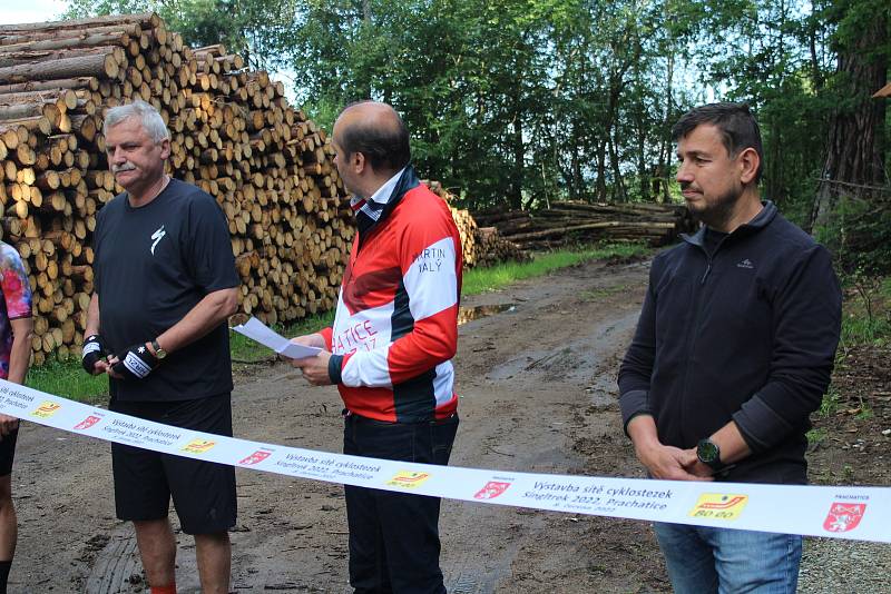 Cyklisté mají v Prachaticích k dispozici nalších více než 6,5 kilometru singltreku.