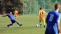 Fotbalová B třída: Husinec - Strakonice B 2:1.